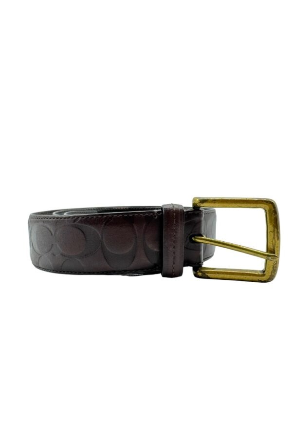 COACH - BELT MONOGRAM BROWN - Image 11